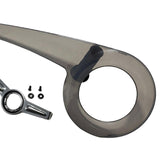 Maxbell Bike Chain Cover Protection Accessories Easy to Install 32T-38T for Bicycle Clearly Black