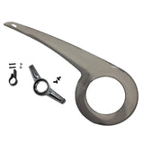 Maxbell Bike Chain Cover Protection Accessories Easy to Install 32T-38T for Bicycle Clearly Black+Buckle