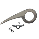Maxbell Bike Chain Cover Protection Accessories Easy to Install 32T-38T for Bicycle Clearly Black+Buckle