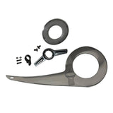 Maxbell Bike Chain Cover Protection Accessories Easy to Install 32T-38T for Bicycle Clearly Black Whole Set