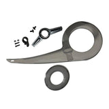 Maxbell Bike Chain Cover Protection Accessories Easy to Install 32T-38T for Bicycle Clearly Black Whole Set