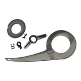 Maxbell Bike Chain Cover Protection Accessories Easy to Install 32T-38T for Bicycle Clearly Black Whole Set