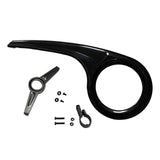 Maxbell Portable Bike Chain Guard Cover Crank Durable for Outdoor Riding Accessories Black,Tail Fix