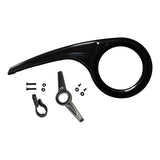 Maxbell Portable Bike Chain Guard Cover Crank Durable for Outdoor Riding Accessories Black,Tail Fix