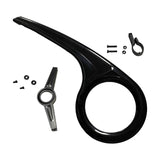 Maxbell Portable Bike Chain Guard Cover Crank Durable for Outdoor Riding Accessories Black,Tail Fix