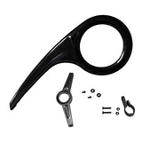 Maxbell Portable Bike Chain Guard Cover Crank Durable for Outdoor Riding Accessories Black,Tail Fix