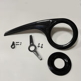 Maxbell Portable Bike Chain Guard Cover Crank Durable for Outdoor Riding Accessories Black,Full Set