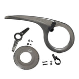 Maxbell Portable Bike Chain Guard Cover Crank Durable for Outdoor Riding Accessories Grey,Full Set