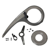 Maxbell Portable Bike Chain Guard Cover Crank Durable for Outdoor Riding Accessories Grey,Full Set