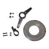 Maxbell Portable Bike Chain Guard Cover Crank Durable for Outdoor Riding Accessories Grey,Full Set