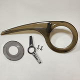 Maxbell Portable Bike Chain Guard Cover Crank Durable for Outdoor Riding Accessories Brown,Cover