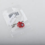 Maxbell Tennis Racket Vibration Dampener Shock Absorber Racquetball Sport Outdoor  2.4x2.8cm Red Color