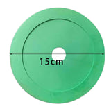 Maxbell 10Pcs Flat Cones Non Slip Training Spot Markers for Boxing Baseball Soccer Green