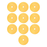 Maxbell 10Pcs Flat Cones Non Slip Training Spot Markers for Boxing Baseball Soccer Orange