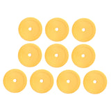 Maxbell 10Pcs Flat Cones Non Slip Training Spot Markers for Boxing Baseball Soccer Orange