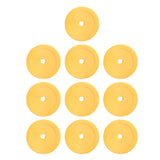 Maxbell 10Pcs Flat Cones Non Slip Training Spot Markers for Boxing Baseball Soccer Orange