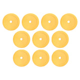 Maxbell 10Pcs Flat Cones Non Slip Training Spot Markers for Boxing Baseball Soccer Orange