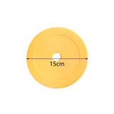 Maxbell 10Pcs Flat Cones Non Slip Training Spot Markers for Boxing Baseball Soccer Orange