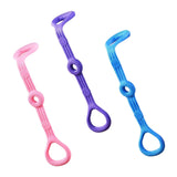 Maxbell Yoga Strap Chest Expander Training Elastic Ropes Improving Flexibility Purple