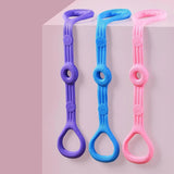 Maxbell Yoga Strap Chest Expander Training Elastic Ropes Improving Flexibility Purple