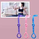 Maxbell Yoga Strap Chest Expander Training Elastic Ropes Improving Flexibility Purple
