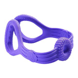 Maxbell Yoga Strap Chest Expander Training Elastic Ropes Improving Flexibility Purple