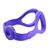Maxbell Yoga Strap Chest Expander Training Elastic Ropes Improving Flexibility Purple