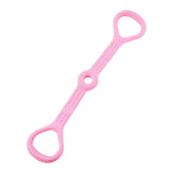 Maxbell Yoga Strap Chest Expander Training Elastic Ropes Improving Flexibility Pink