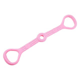 Maxbell Yoga Strap Chest Expander Training Elastic Ropes Improving Flexibility Pink
