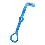 Maxbell Yoga Strap Chest Expander Training Elastic Ropes Improving Flexibility Blue