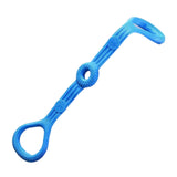 Maxbell Yoga Strap Chest Expander Training Elastic Ropes Improving Flexibility Blue