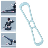Maxbell Elastic Resistance Band Arm Back Shoulder Stretching Band for Pilates Home