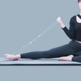 Maxbell Elastic Resistance Band Arm Back Shoulder Stretching Band for Pilates Home