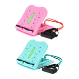 Maxbell Slant Board Foot Calf Stretcher with Elastic Rope Fitness for Heel Hamstring Green
