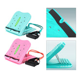 Maxbell Slant Board Foot Calf Stretcher with Elastic Rope Fitness for Heel Hamstring Green