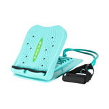 Maxbell Slant Board Foot Calf Stretcher with Elastic Rope Fitness for Heel Hamstring Green