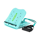 Maxbell Slant Board Foot Calf Stretcher with Elastic Rope Fitness for Heel Hamstring Green