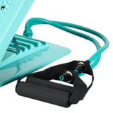 Maxbell Slant Board Foot Calf Stretcher with Elastic Rope Fitness for Heel Hamstring Green