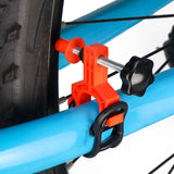 Maxbell Bike Wheel Truing Stand Bicycle Rims Adjustment Repair Tool for MTB Cycling Orange