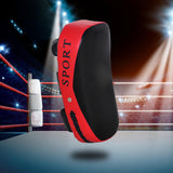 Maxbell Boxing Punching Pad Kick Shield Kickboxing Punch Mitts Sanda Workout black red