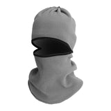 Maxbell Balaclava Ski Mask Bandana Women Men Skateboard Warm Winter Protector Skiing Gray