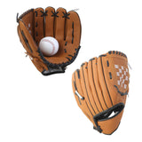Maxbell Thickened Catcher's Mitts Baseball Softball Fielding Glove for Exercise 10.5inch