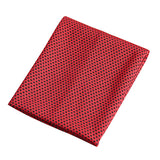 Maxbell Cooling Towel Cool Towel Quick Dry Sports Towels for Running Gym Fitness Red