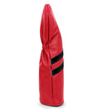 Maxbell 3x Golf Wood Head Cover Headcover with Interchangeable Number Tag Protector Red