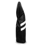 Maxbell 3x Golf Wood Head Cover Headcover with Interchangeable Number Tag Protector Black