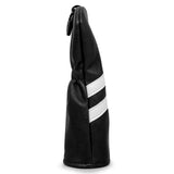 Maxbell 3x Golf Wood Head Cover Headcover with Interchangeable Number Tag Protector Black