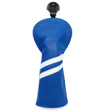 Maxbell 3x Golf Wood Head Cover Headcover with Interchangeable Number Tag Protector Blue