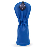 Maxbell 3x Golf Wood Head Cover Headcover with Interchangeable Number Tag Protector Blue