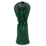 Maxbell 3x Golf Wood Head Cover Headcover with Interchangeable Number Tag Protector Green