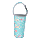 Maxbell Neoprene Insulated Cup Sleeves Cup Holder Cover for Outdoor Activities Light Blue Cat
